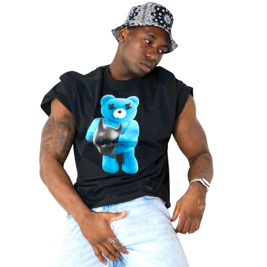T-shirt Teddy Bear oversize heavy cotton