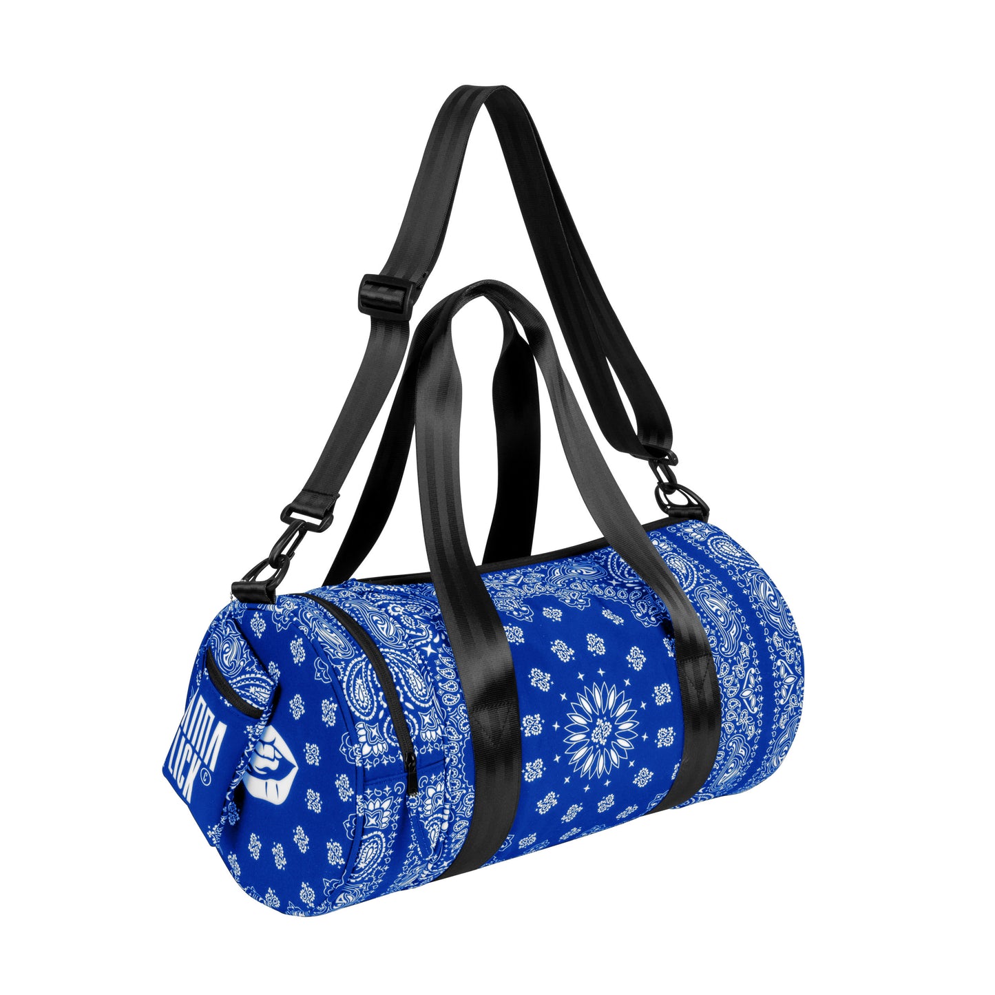 Travel / Gym bag Paisley Blue