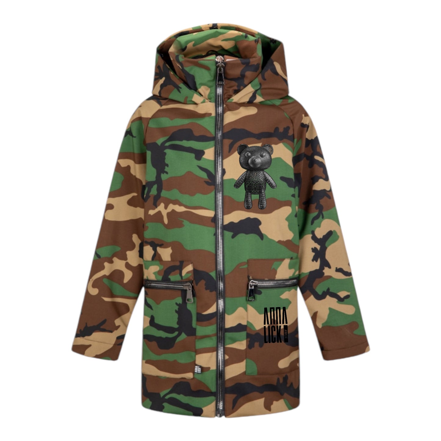 Camouflage Parka Jacket