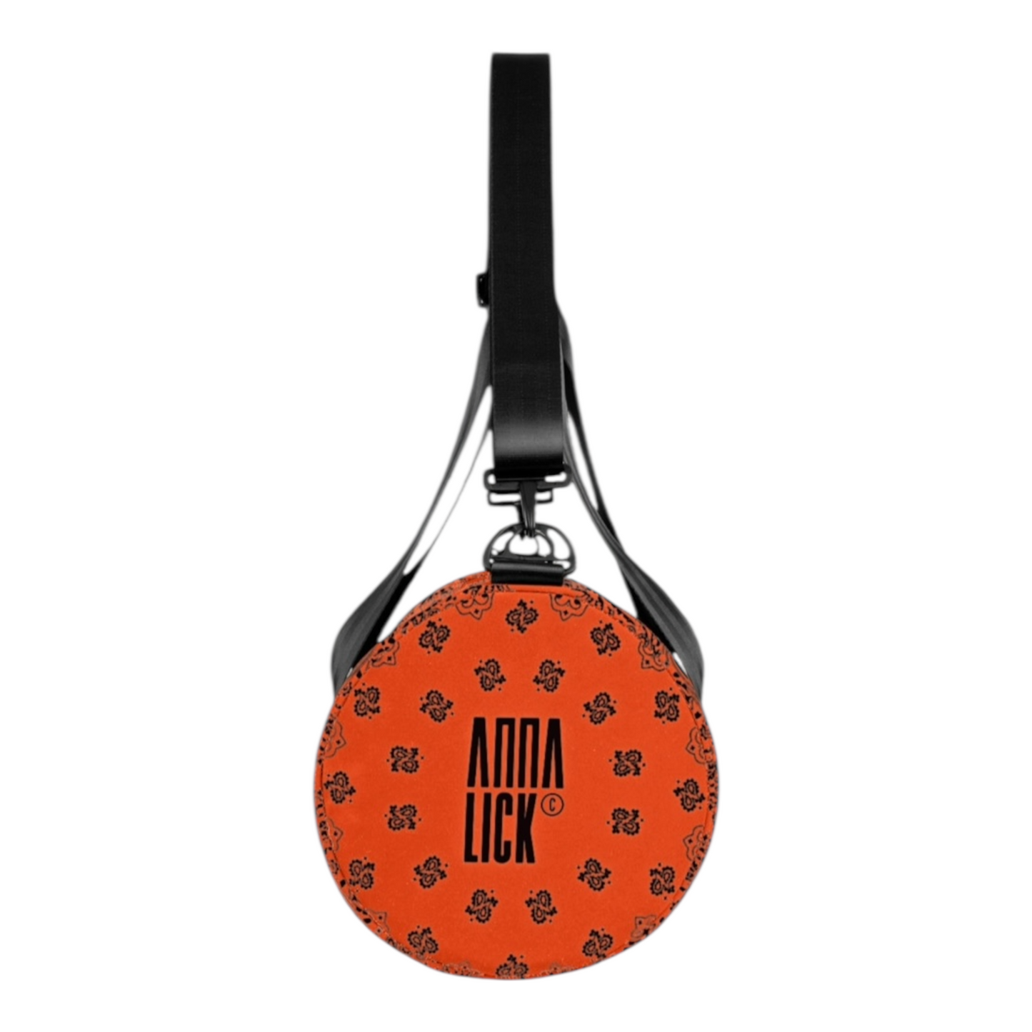 Travel/Gym Bag Paisley Orange