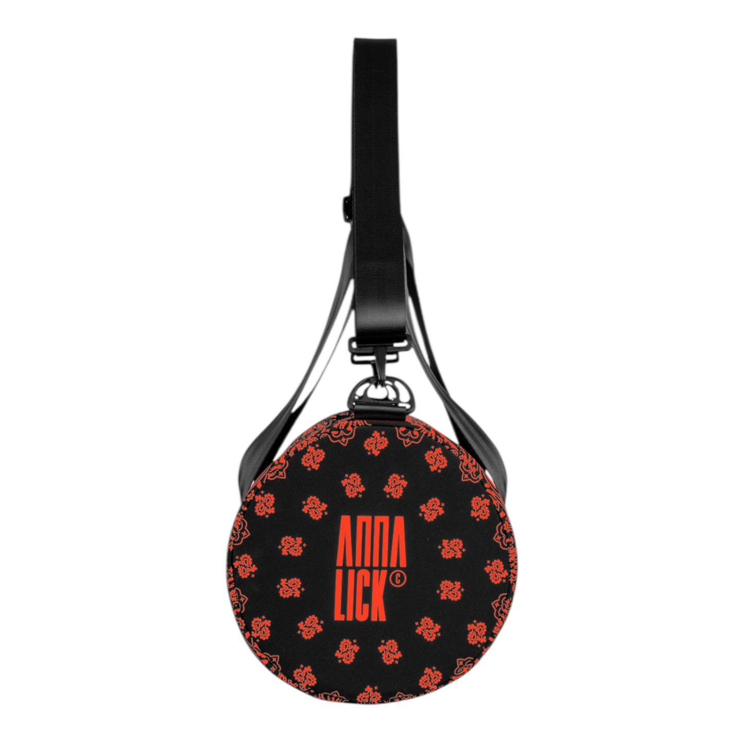 Travel/Gym Bag Paisley Black