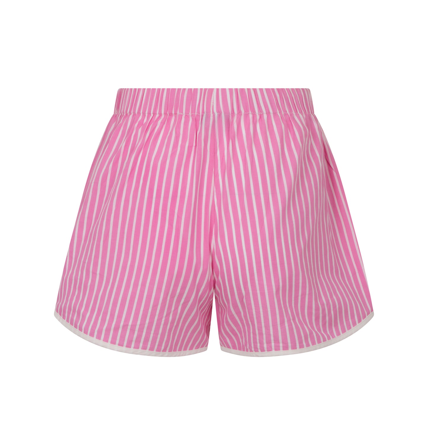 Striped Cotton shorts with Logo